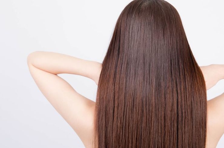 なめらかな髪